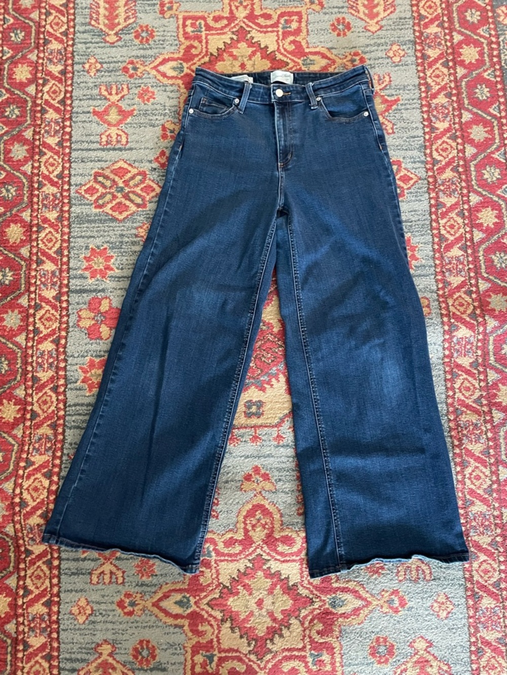 Universal Thread Dark Blue Wide Leg Jeans